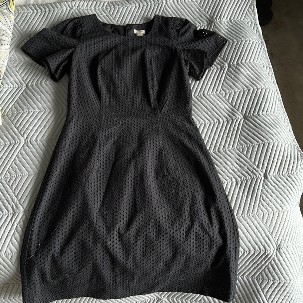 J Crew black dress